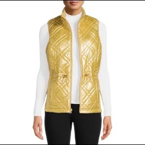 Golden vest vintage